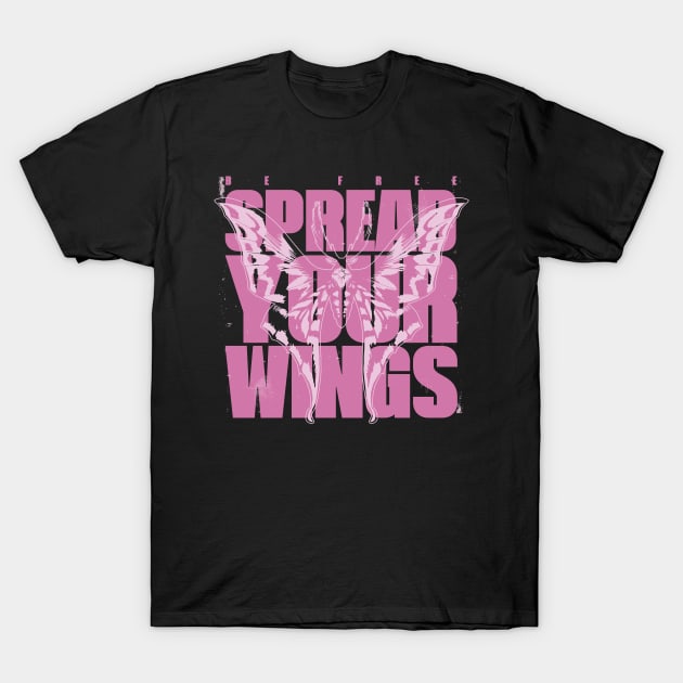 Empowerment Wings Spread T-Shirt by Life2LiveDesign